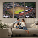 University of Michigan Wolverines Football Team Print - Ann by MyGreatCanvas | Canvas Wall Art Prints | Photo Prints & Wall Decor
