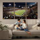 ASU Sun Devils Football Team Print Canvas - Phoenix Mountain