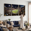 ASU Sun Devils Football Team Print Canvas - Phoenix Mountain