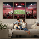 University of Nebraska Cornhuskers Football Team Print -