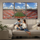 Oklahoma State Cowboys Football Team Print - Stillwater by MyGreatCanvas | Canvas Wall Art Prints | Photo Prints & Wall Decor