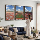 Oklahoma State Cowboys Football Team Print - Stillwater