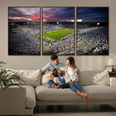 Penn State Nittany Lions Football Team Print - University
