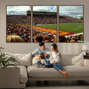 Central Michigan University Chippewas Football Team Print - by MyGreatCanvas | Canvas Wall Art Prints | Photo Prints & Wall Decor