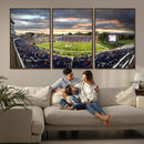 Duke University Blue Devils Football Team Print - Durham