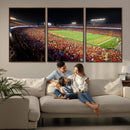 Iowa State University Cyclones Canvas Print, Football Team