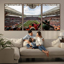 Miami Hurricanes Football Team Wall Art Print - Miami Hard