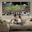Michigan State Spartans Football Canvas Print - East Lansing