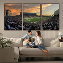 Michigan State Spartans Football Team Print - East Lansing