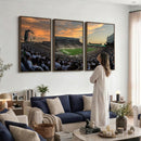 Michigan State Spartans Football Team Print - East Lansing