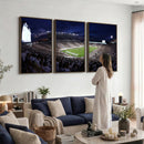 Michigan State Spartans Canvas, Framed Football Team Print -