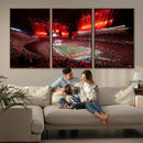 Ohio State University Buckeyes Football Team Print - by MyGreatCanvas | Canvas Wall Art Prints | Photo Prints & Wall Decor