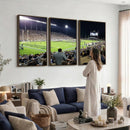 Purdue University Boilermakers Football Team Print - West