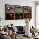 Syracuse University Orange Football Canvas Print, Football