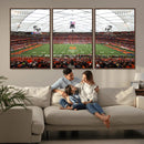 Syracuse University Orange Football Team Print - Syracuse by MyGreatCanvas | Canvas Wall Art Prints | Photo Prints & Wall Decor