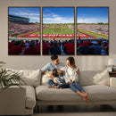 Ball State Cardinals Football Team Print - Muncie Scheumann by MyGreatCanvas | Canvas Wall Art Prints | Photo Prints & Wall Decor