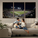 TCU Horned Frogs Football Team Print - Fort Worth Amon G.