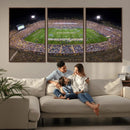 The University of Connecticut UCONN Huskies Football Team by MyGreatCanvas | Canvas Wall Art Prints | Photo Prints & Wall Decor