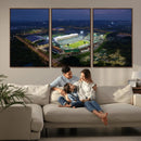The University of South Florida Bulls Football Team Print - by MyGreatCanvas | Canvas Wall Art Prints | Photo Prints & Wall Decor