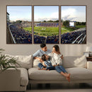 The Duke University Blue Devils Football Team Print - Durham
