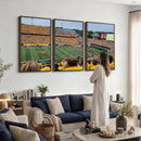 Puskar Stadium Canvas Print Wall Art - Morgantown Print -
