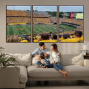 Puskar Stadium Canvas Print Wall Art - Morgantown Print -