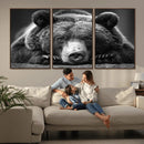 Resting Grizzly 399 Bear Canvas Print | Ready to Hang Wall