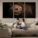 Wild Grizzly 399 Bear Canvas Wall Art Print, Bear Animal by MyGreatCanvas | Canvas Wall Art Prints | Photo Prints & Wall Decor