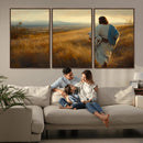 Jesus the Good Shepherd Wall Art Canvas Print -