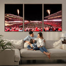 Oregon State Beavers Football Team Print - Corvallis Reser
