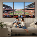 Oregon State Beavers Football Team Print - Corvallis Reser
