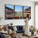 Oregon State Beavers Football Team Print - Corvallis Reser