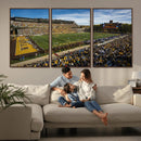 University of Wyoming Cowboys Football Team Print - Laramie by MyGreatCanvas | Canvas Wall Art Prints | Photo Prints & Wall Decor