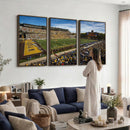 University of Wyoming Cowboys Football Team Print - Laramie