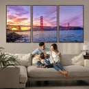 Golden Gate Bridge Wall Art Canvas Print – Framed San by MyGreatCanvas | Canvas Wall Art Prints | Photo Prints & Wall Decor