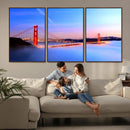 Golden Gate Bridge Wall Art Canvas Print – Framed San by MyGreatCanvas | Canvas Wall Art Prints | Photo Prints & Wall Decor