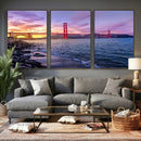 Golden Gate Bridge Wall Art Canvas Print – Framed San by MyGreatCanvas | Canvas Wall Art Prints | Photo Prints & Wall Decor