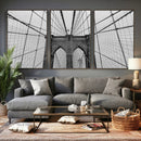 Large Brooklyn Bridge Wall Art Canvas Print