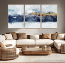 Abstract Mountain Range Art Canvas Print | 3 Panel by MyGreatCanvas | Canvas Wall Art Prints | Photo Prints & Wall Decor