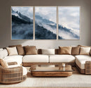 Foggy Forest Wall Art Canvas Print – Misty Mountain by MyGreatCanvas | Canvas Wall Art Prints | Photo Prints & Wall Decor