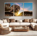 Buddha Statue and Daylight Wall Art, Buddha Statue Wall Art by MyGreatCanvas | Canvas Wall Art Prints | Photo Prints & Wall Decor