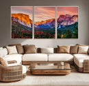Yosemite Nal Park Wall Art Landscape Canvas Print El Capitan by MyGreatCanvas | Canvas Wall Art Prints | Photo Prints & Wall Decor