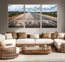 Recovery Road Wall Art Canvas Print