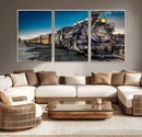 Train Wall Art Canvas Print