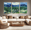 Olive Trees Van Gogh Wall Art Canvas Print