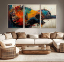 Abstract Guitar Wall Art Canvas | Vibrant Music-Inspired Art by MyGreatCanvas | Canvas Wall Art Prints | Photo Prints & Wall Decor