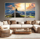 Legend of Zelda Breath of the Wild Game Wall Art Canvas, by MyGreatCanvas | Canvas Wall Art Prints | Photo Prints & Wall Decor