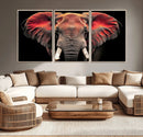 Elephant Wall Art Canvas Print