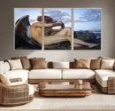 Fallen Angel Wall Art Canvas Print – Classic Art, Framed,