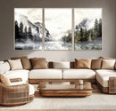Yosemite Valley Wall Art Canvas Print – Framed and Ready to